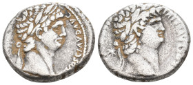 SELEUCIS & PIERIA. Antioch? Claudius (Divus), reign of Nero, 54-68 AD. AR Tetradrachm.
Obv: NERO CLAVD DIVI CLAVD F CAESAR AVG GER.
Laureate head of N...