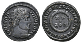 CONSTANTINE I THE GREAT (307/10-337). Follis. Heraclea.
Obv: CONSTANTINVS AVG.
Laureate head right.
Rev: D N CONSTANTINI MAX AVG / SMHB.
VOT / XX ...