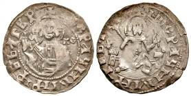 "Bulgaria, Second Empire. Ivan Sracimir. A.D. 1356?1397. AR gros (20.1 mm, 1.05 g). Second chronological group. Vidin mint. Facing bust of Christ Pant...