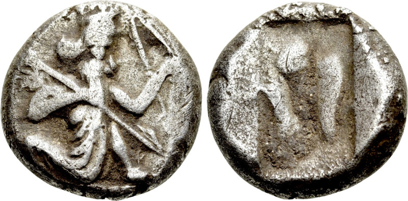 ACHAEMENID EMPIRE. Time of Darios I to Xerxes II (485-420 BC). Siglos. Sardes. ...