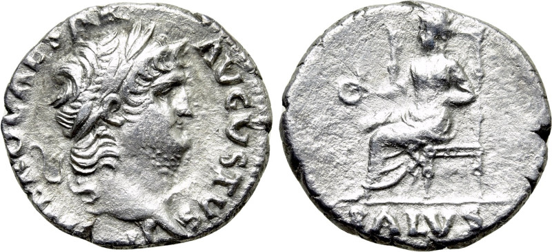 NERO (54-68). Denarius. Rome. 

Obv: IMP NERO CAESAR AVGVSTVS. 
Laureate head...