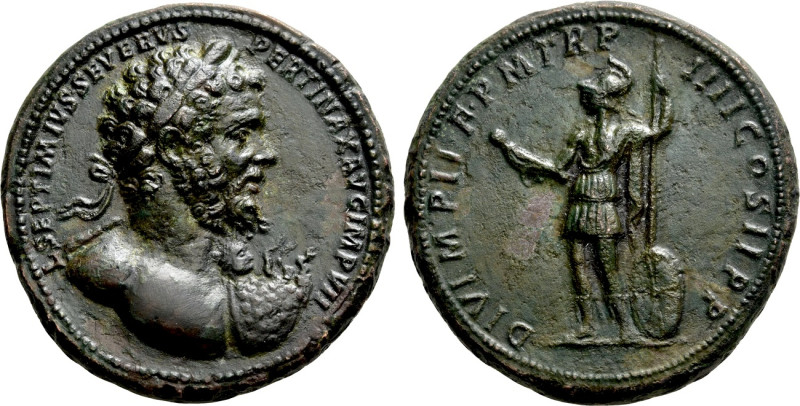 SEPTIMIUS SEVERUS (193-211). Medallion. Rome.

Obv: L SEPTIMIVS SEVERVS PERTIN...