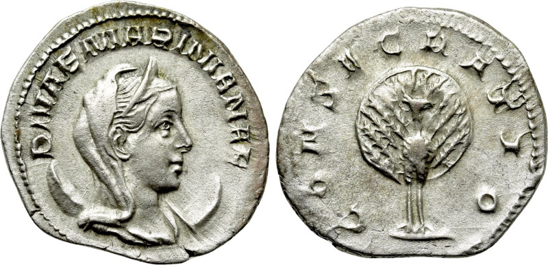 DIVA MARINIANA (Died before 253). Antoninianus. Rome. 

Obv: DIVAE MARINIANAE....