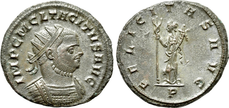 TACITUS (275-276). Antoninianus. Siscia. 

Obv: IMP C M CL TACITVS AVG. 
Radi...