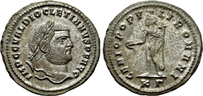 DIOCLETIAN (284-305). Follis. Cyzicus. 

Obv: IMP C C VAL DIOCLETIANVS P F AVG...