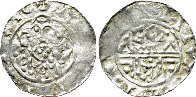 NETHERLANDS. Utrecht. Wilhelm de Ponte (1054-1076). Denar. 

Obv: Wilhelm stan...