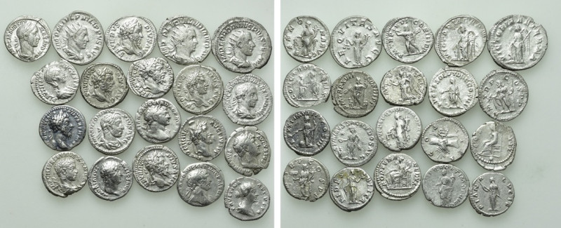 20 Denarii and Antoniniani. 

Obv: .
Rev: .

. 

Condition: See picture....