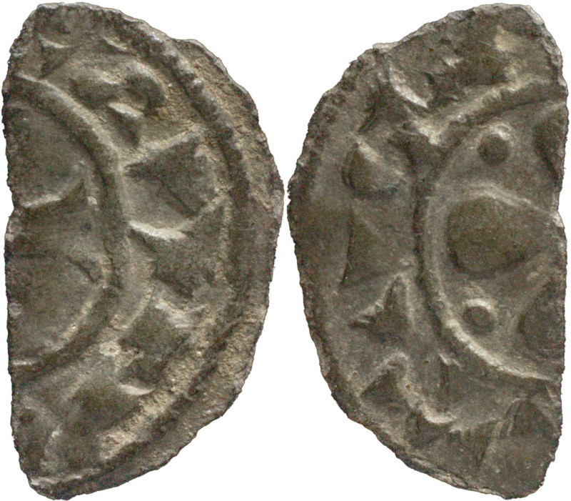 Portugal
D. Sancho I (1185-1211)
Half de Dinheiro Estrelas
AG: ND 0,25g
Very Fin...