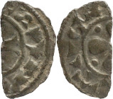 Portugal
D. Sancho I (1185-1211)
Half de Dinheiro Estrelas
AG: ND 0,25g
Very Fine