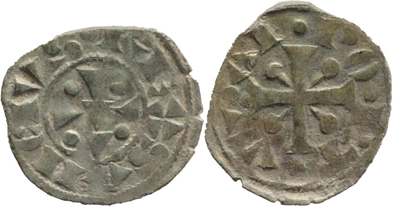 Portugal
D. Sancho II (1223-1248)
Dinheiro Cross of Nails
AG: 02.02 0,81g
Good F...