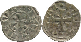 Portugal
D. Sancho II (1223-1248)
Dinheiro Cross of Nails
AG: 02.02 0,81g
Good Fine