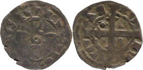 Portugal
D. Sancho II (1223-1248)
Dinheiro
Unpublished Legend : REX SANCIV / PO RT VG AL
AG: 22.05 (Central Dot) 0,80g
Fine