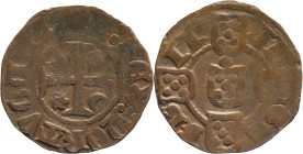 Portugal
D. Fernando I (1367-1383)
Dinheiro Lisboa
AG: 01.01 0,97g
Fine