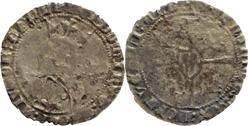 Portugal
D. Fernando I (1367-1383)
Barbuda Porto
Tipo P-O / R-T - Shield with be...