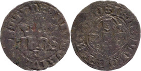 Portugal
D. João I (1385-1433)
Half real de 10 soldos Lisboa oLo
Rings on the peduncles, two punctuated washers flanking the crown and two occult sign...