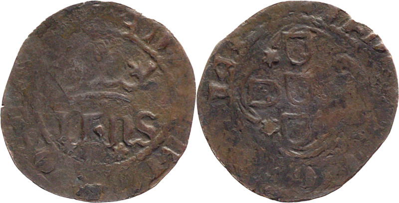 Portugal
D. João I (1385-1433)
Half real de 10 soldos Porto *P* - Last type of h...