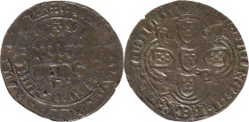 Portugal
D. João I (1385-1433)
Real de 10 soldos Lisboa oLo / Lo oB
Rings on the peduncles, two pointed washers flanking the crown and two pointed was...