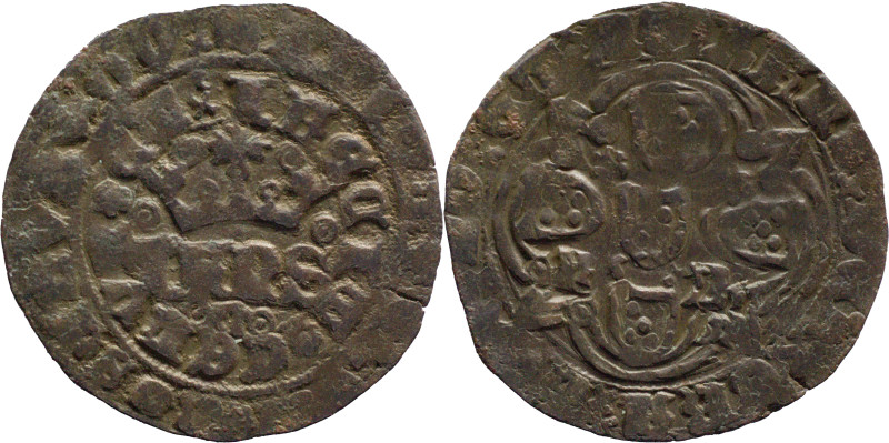 Portugal
D. João I (1385-1433)
Real de 10 soldos Lisboa oLo / Lx xB
Rings on the...