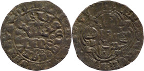 Portugal
D. João I (1385-1433)
Real de 10 soldos Lisboa oLo / Lx xB
Rings on the peduncles, two pointed washers flanking the crown and two pointed was...