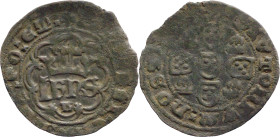 Portugal
D. João I (1385-1433)
Real of 3 pounds and a half black from Lisbon
AG: 01.01 / IF : 5.2.1.1.1.2 2,21g
Fine