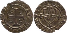 Portugal
D. João I (1385-1433)
Fifth of real cruzado do Porto 
No Letter - Very Rare (4 known examples) - This will be the best known example of the r...