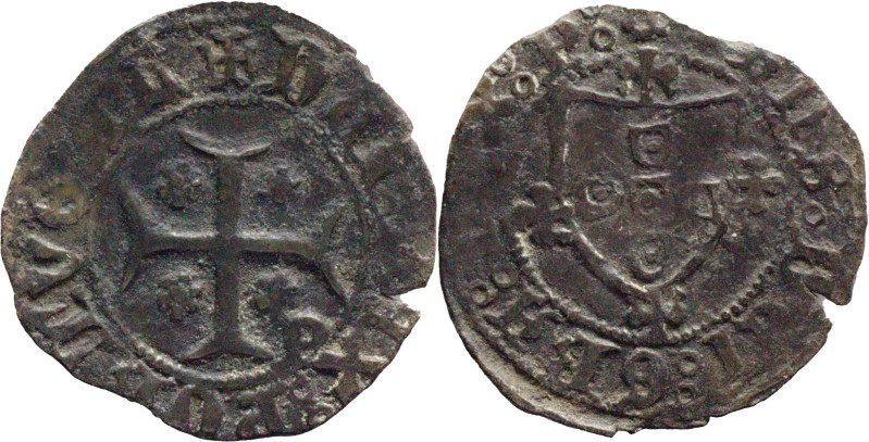 Portugal
D. João I (1385-1433)
Fifth of real cruzado do Porto / P
AG: 10.03 (Fou...