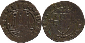 Portugal
D. Afonso V (1438-1481)
Ceitil Lisboa - Without Monetary Letter
AG: 06.07 1,67g
Very Fine