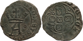 Portugal
D. Afonso V (1438-1481)
Cotrim Porto with Monetary Letter
AG: 16.01 1,24g
Fine (Off-Center)