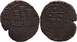 Portugal
D. João II (1481-1495)
Ceitil Lisboa - Withoout Monetary Letter
AG: 02.03 1,48g
Fine (Off-Center)