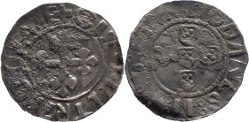 Portugal
D. João II (1481-1495)
Meio Vintém Lisboa
AG: 09.17 Scarce 0,84g
Good Fine