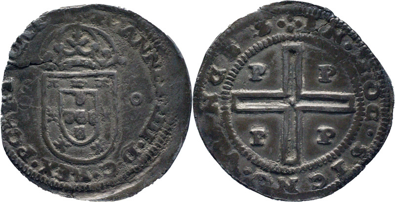 Portugal
D. João IV (1640-1656)
Tostão Porto
AG: 78.05 4,90g
Very Fine (Off-cent...