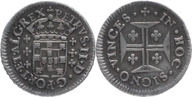 Portugal
D. Pedro II (1683-1706)
3 Vinténs Lisboa
AG: 35.05 2,09g
Very Fine