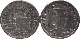 Portugal
D. Pedro II (1683-1706)
12 vinténs Lisboa 1689
AG: 61.04 8,22g
Good Fine