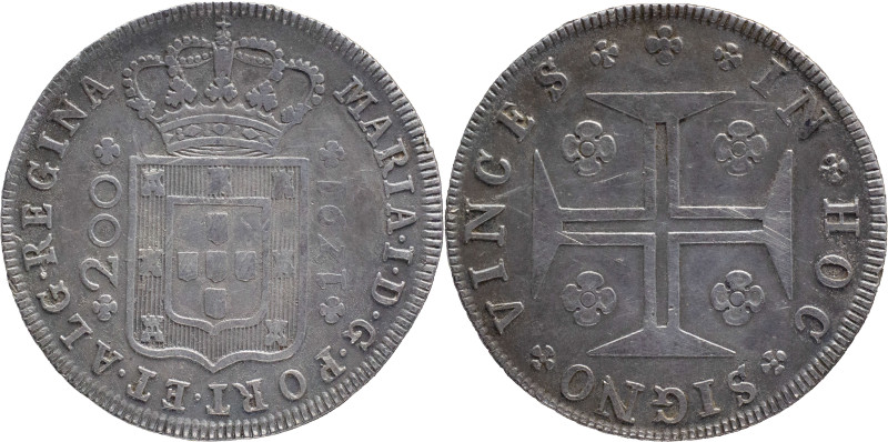 Portugal
D. Maria I (1786-1799)
Half Cruzado Lisboa 1791
AG: 13.02 6.80g
Good Fi...