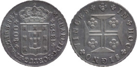 Portugal
D. Miguel I (1828-1834)
Cruzado Novo Lisboa 1832
AG: 12.05 14.77g
Extremely Fine