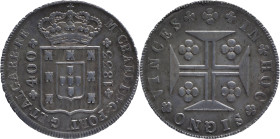Portugal
D. Miguel I (1828-1834)
Cruzado Novo Lisboa 1833
AG: 12.06 14.38g
Extremely Fine