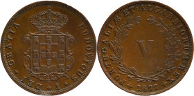 Portugal
D. Luís I (1861-1889)
V Réis 1877
AG: 02.10 6.31g
Good Very Fine