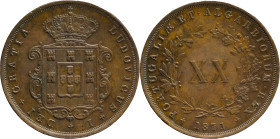 Portugal
D. Luís I (1861-1889)
XX Réis 1871
AG: 06.03 25.55g
Good Extremely Fine