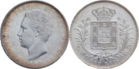Portugal
D. Luís I (1861-1889)
500 Réis 1889
AG: 12.22 12.52g
Extremely Fine