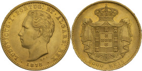 Portugal
D. Luís I (1861-1889)
5000 Réis 1878
AG: 16.11 8.85g
Extremely Fine
