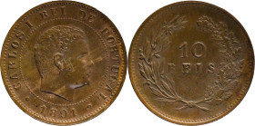 Portugal
D. Carlos I (1889-1908)
10 Réis 1891
AG: 02.01 6.00g
Good Very Fine