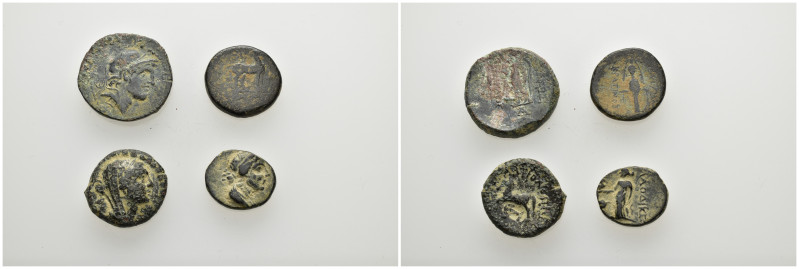 ANCIENT BRONZE COINS.SOLD AS SEEN.NO RETURN.