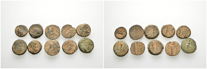 ANCIENT BRONZE COINS.SOLD AS SEEN.NO RETURN.