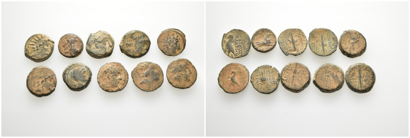 ANCIENT BRONZE COINS.SOLD AS SEEN.NO RETURN.