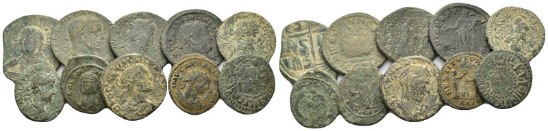 ANCIENT BRONZE COINS.SOLD AS SEEN.NO RETURN.