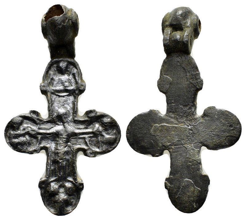 BYZANTINE EMPIRE.Bronze Cross.(8th-10th century).Ae.

Condition : Good very fine...