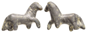 ANCIENT ROMAN BRONZE HORSE FIGURINE.(1st - 2nd Century).Ae.

Condition : Good very fine.

Weight : 19.5 gr
Diameter : 39 mm