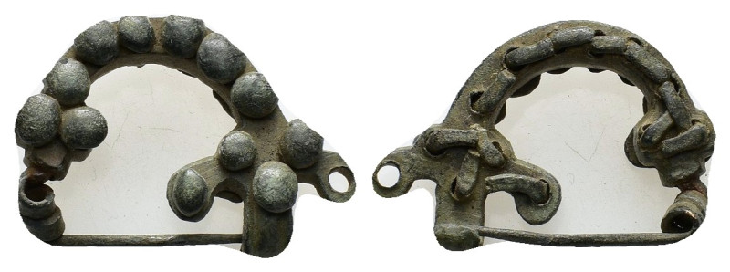 GREEK BRONZE FIBULA.(4th-3th Century BC).Ae.

Condition : Good very fine.

Weigh...