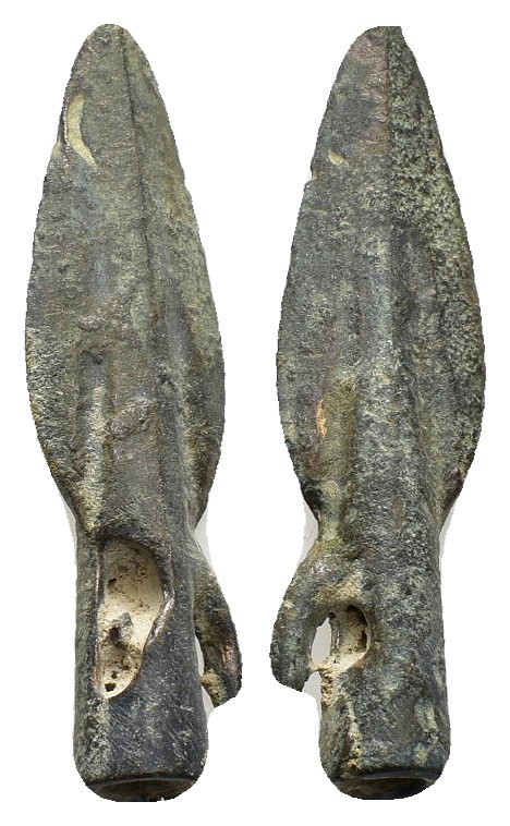 ANCIENT ROMAN BRONZE ARROW HEADS.(Circa 2th Century).Ae.

Condition : Good very ...