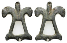 ANCIENT ROMAN BRONZE PENDANT.(1st-2nd century).Ae.

Condition : Good very fine.

Weight : 5.1 gr
Diameter : 34 mm